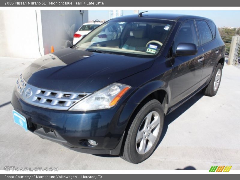 Midnight Blue Pearl / Cafe Latte 2005 Nissan Murano SL