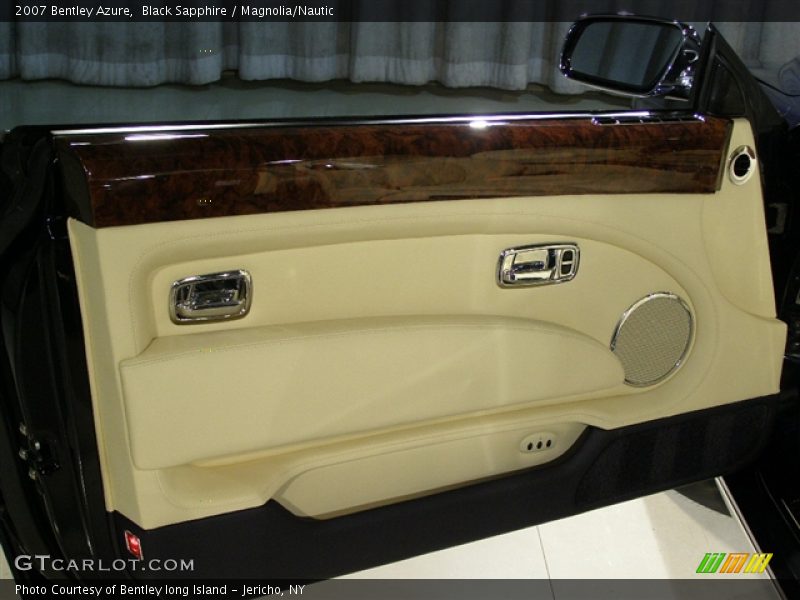 Black Sapphire / Magnolia/Nautic 2007 Bentley Azure