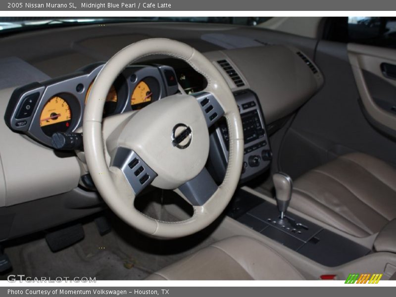 Midnight Blue Pearl / Cafe Latte 2005 Nissan Murano SL