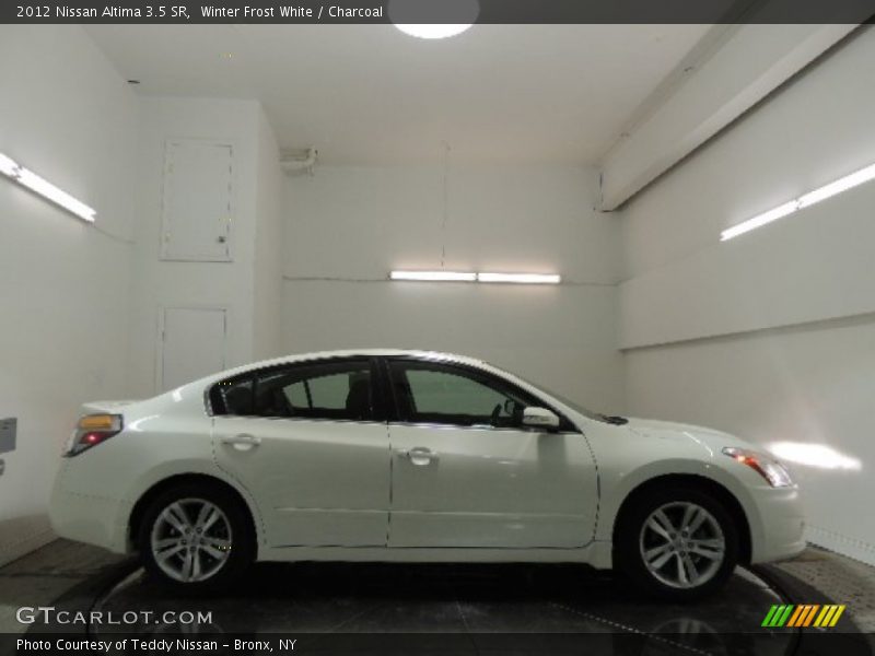 Winter Frost White / Charcoal 2012 Nissan Altima 3.5 SR