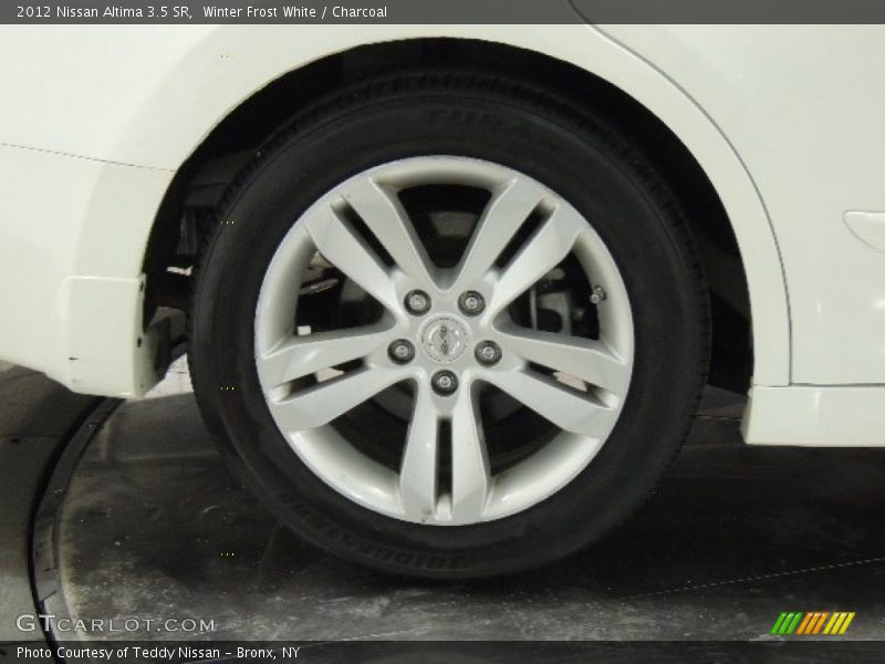 Winter Frost White / Charcoal 2012 Nissan Altima 3.5 SR