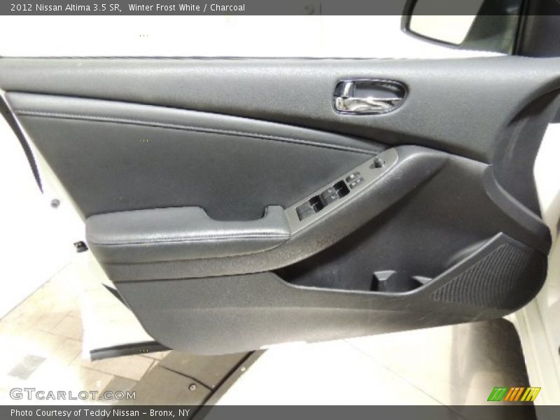 Winter Frost White / Charcoal 2012 Nissan Altima 3.5 SR