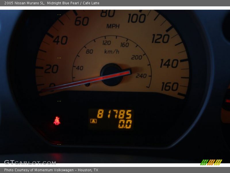 Midnight Blue Pearl / Cafe Latte 2005 Nissan Murano SL