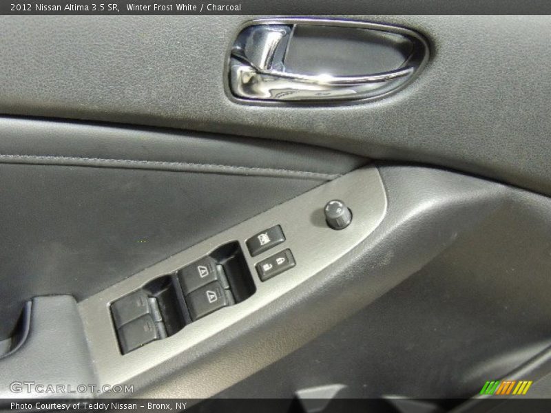 Winter Frost White / Charcoal 2012 Nissan Altima 3.5 SR