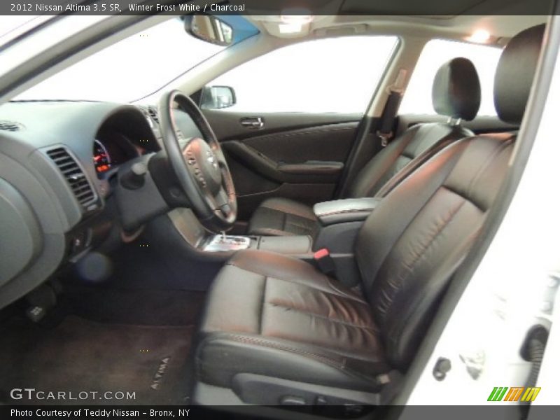 Winter Frost White / Charcoal 2012 Nissan Altima 3.5 SR