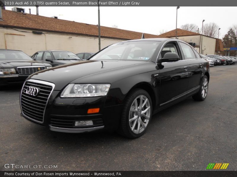 Front 3/4 View of 2010 A6 3.0 TFSI quattro Sedan