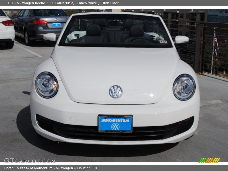 Candy White / Titan Black 2013 Volkswagen Beetle 2.5L Convertible