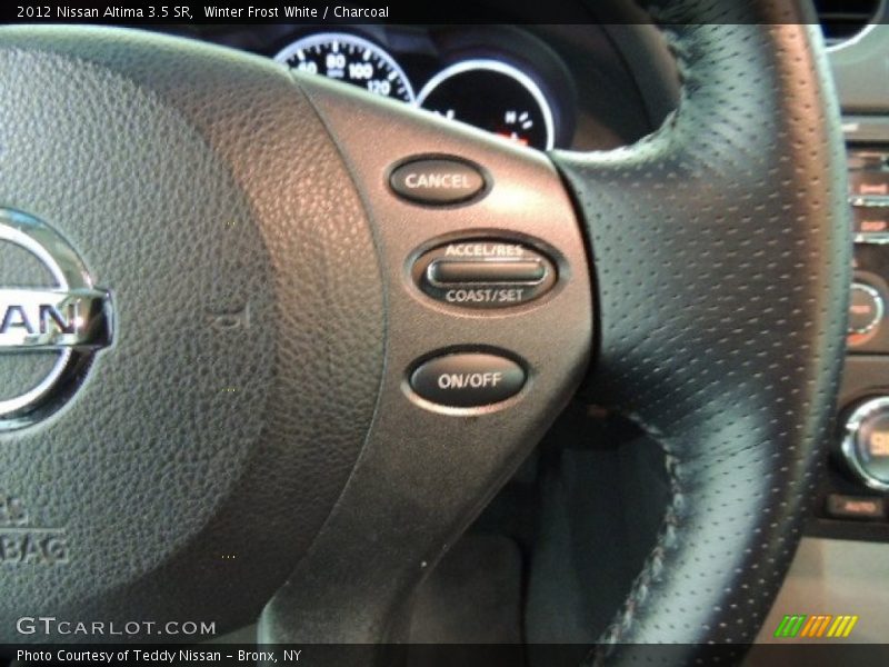 Winter Frost White / Charcoal 2012 Nissan Altima 3.5 SR