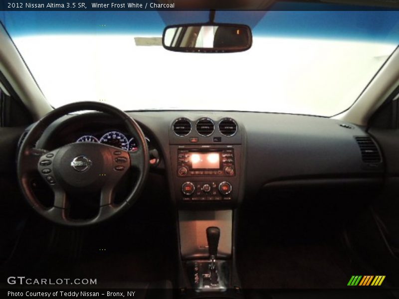 Winter Frost White / Charcoal 2012 Nissan Altima 3.5 SR