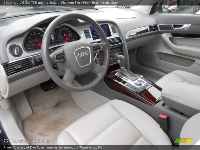 Light Gray Interior - 2010 A6 3.0 TFSI quattro Sedan 