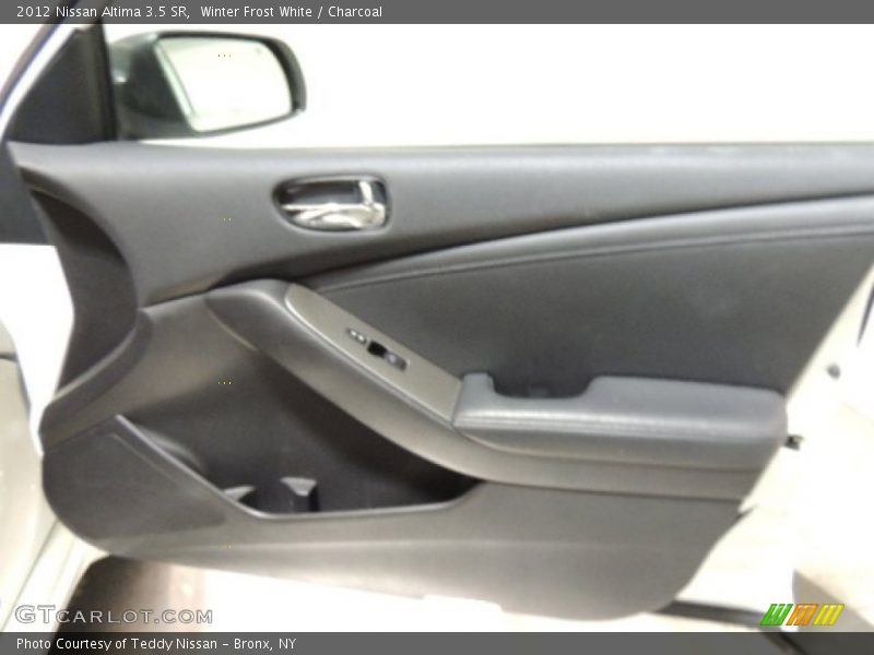 Winter Frost White / Charcoal 2012 Nissan Altima 3.5 SR