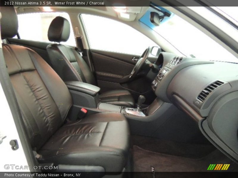 Winter Frost White / Charcoal 2012 Nissan Altima 3.5 SR