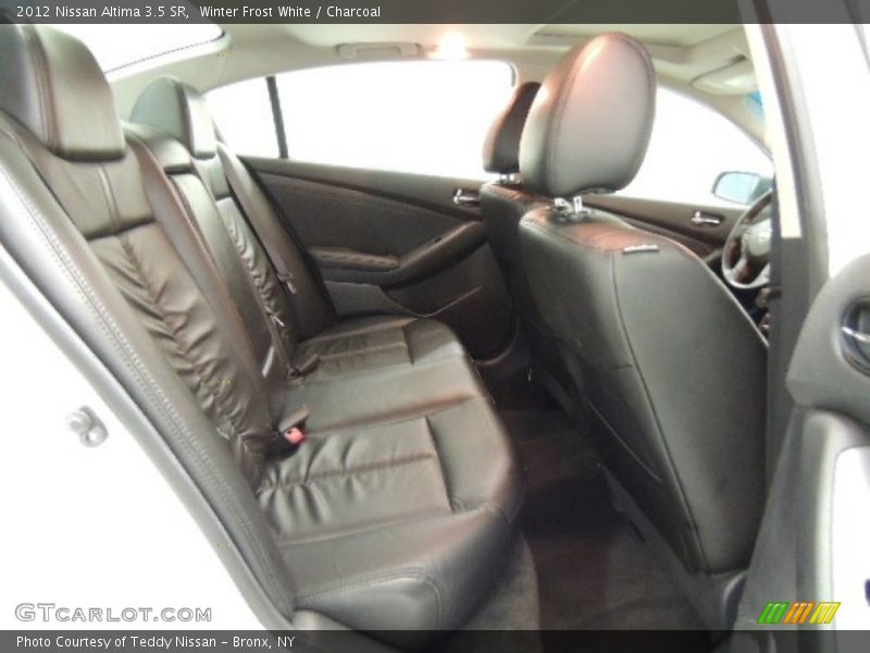 Winter Frost White / Charcoal 2012 Nissan Altima 3.5 SR