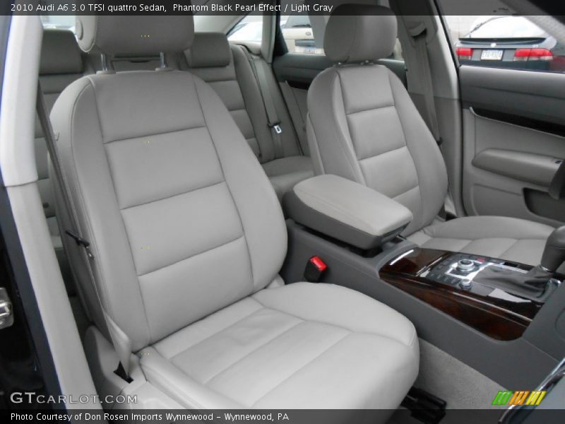 Front Seat of 2010 A6 3.0 TFSI quattro Sedan