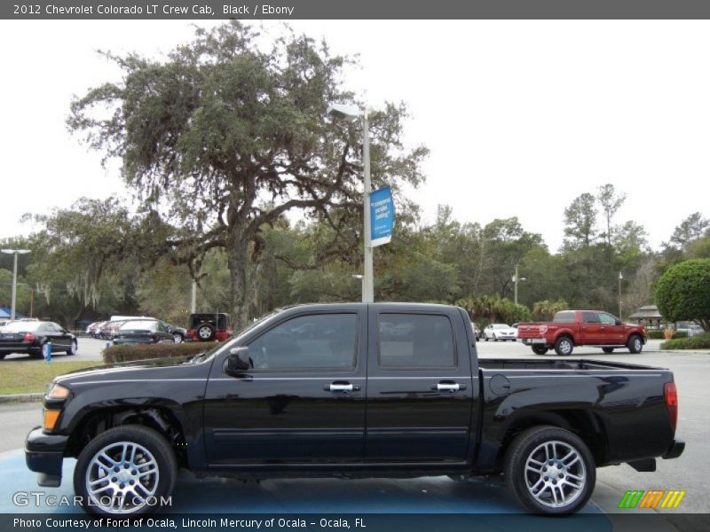 Black / Ebony 2012 Chevrolet Colorado LT Crew Cab
