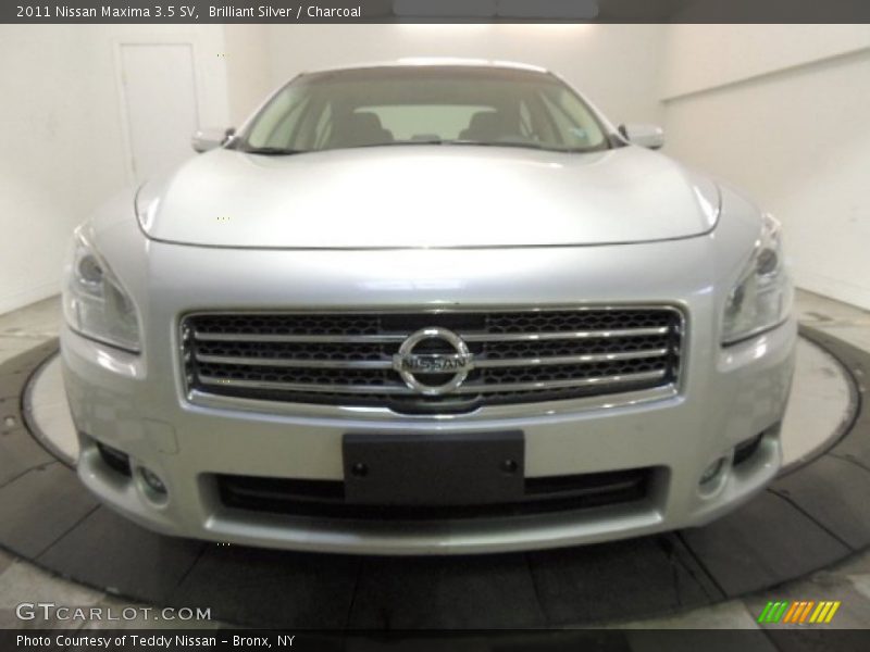 Brilliant Silver / Charcoal 2011 Nissan Maxima 3.5 SV