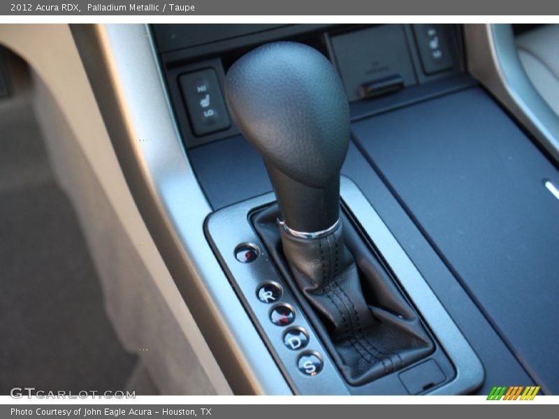  2012 RDX  5 Speed Sequential SportShift Automatic Shifter
