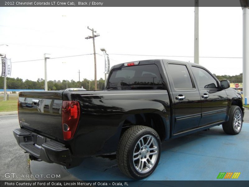 Black / Ebony 2012 Chevrolet Colorado LT Crew Cab
