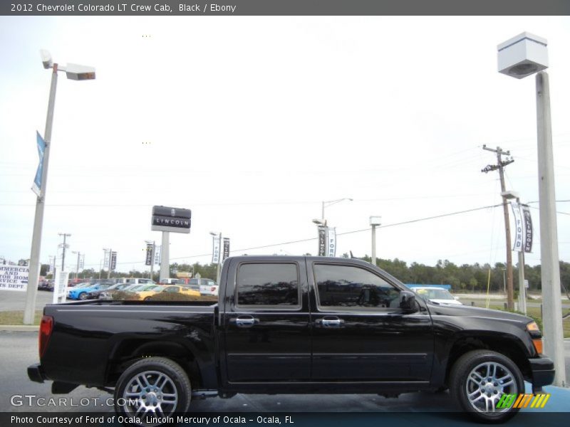 Black / Ebony 2012 Chevrolet Colorado LT Crew Cab