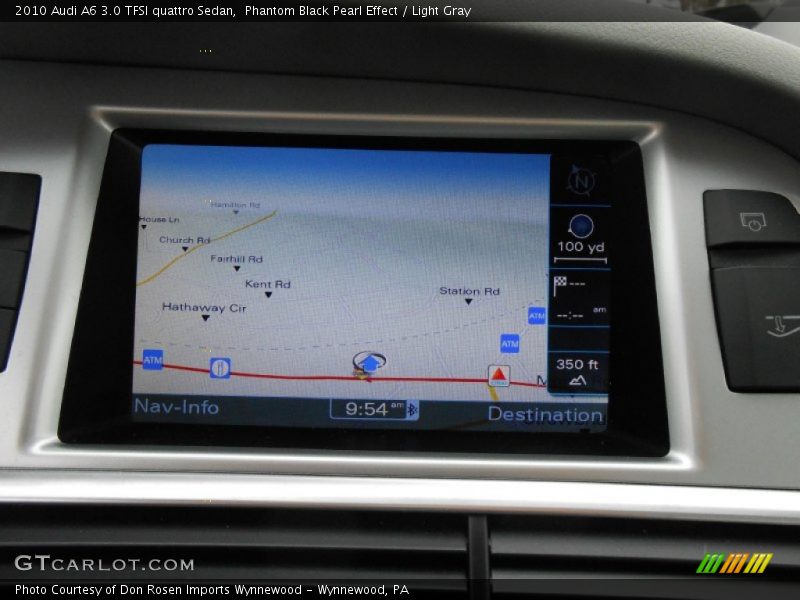 Navigation of 2010 A6 3.0 TFSI quattro Sedan