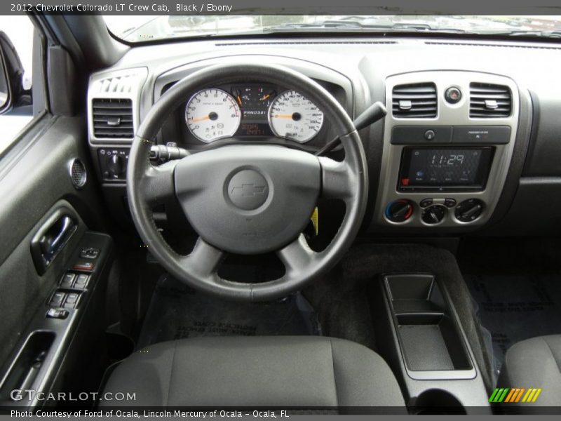 Black / Ebony 2012 Chevrolet Colorado LT Crew Cab
