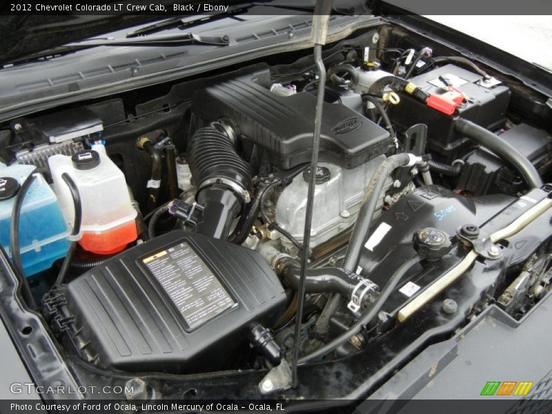 Black / Ebony 2012 Chevrolet Colorado LT Crew Cab