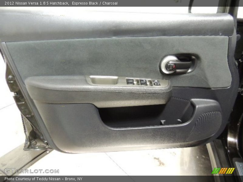 Espresso Black / Charcoal 2012 Nissan Versa 1.8 S Hatchback