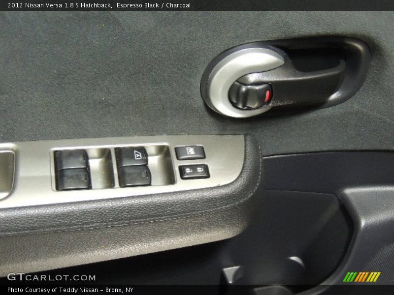 Espresso Black / Charcoal 2012 Nissan Versa 1.8 S Hatchback