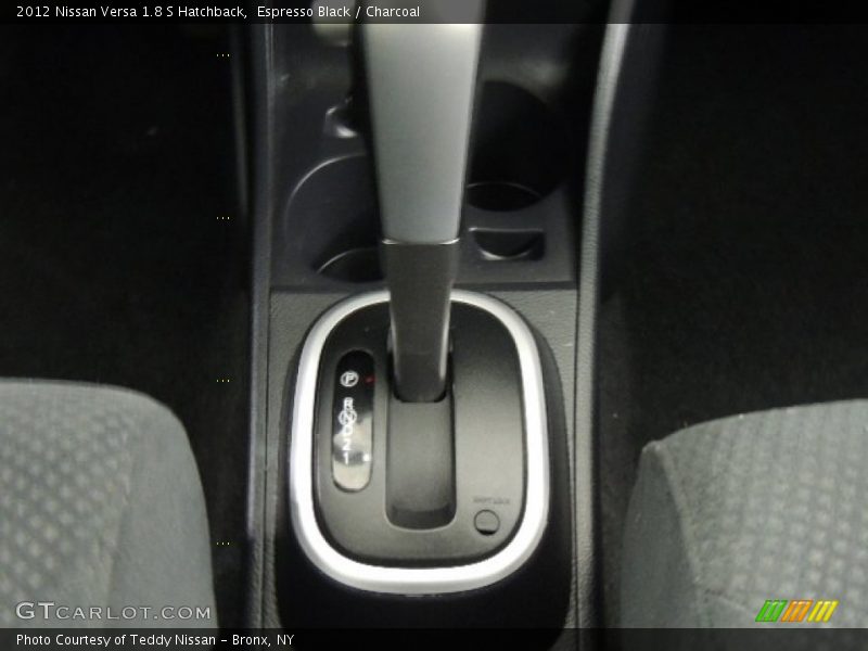 Espresso Black / Charcoal 2012 Nissan Versa 1.8 S Hatchback