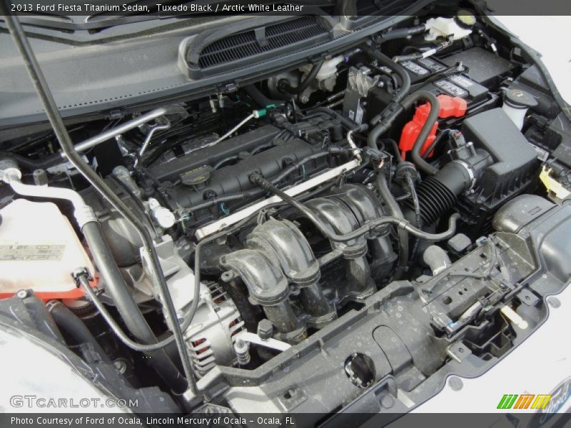  2013 Fiesta Titanium Sedan Engine - 1.6 Liter DOHC 16-Valve Ti-VCT Duratec 4 Cylinder