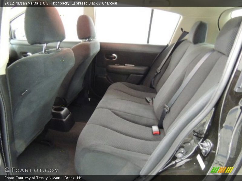 Espresso Black / Charcoal 2012 Nissan Versa 1.8 S Hatchback