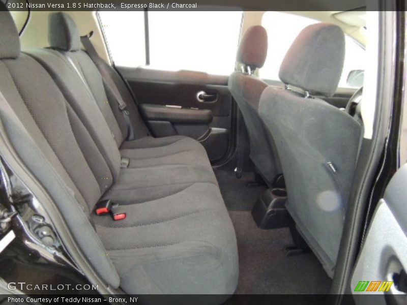 Espresso Black / Charcoal 2012 Nissan Versa 1.8 S Hatchback