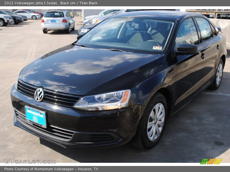 Black Uni / Titan Black 2013 Volkswagen Jetta S Sedan
