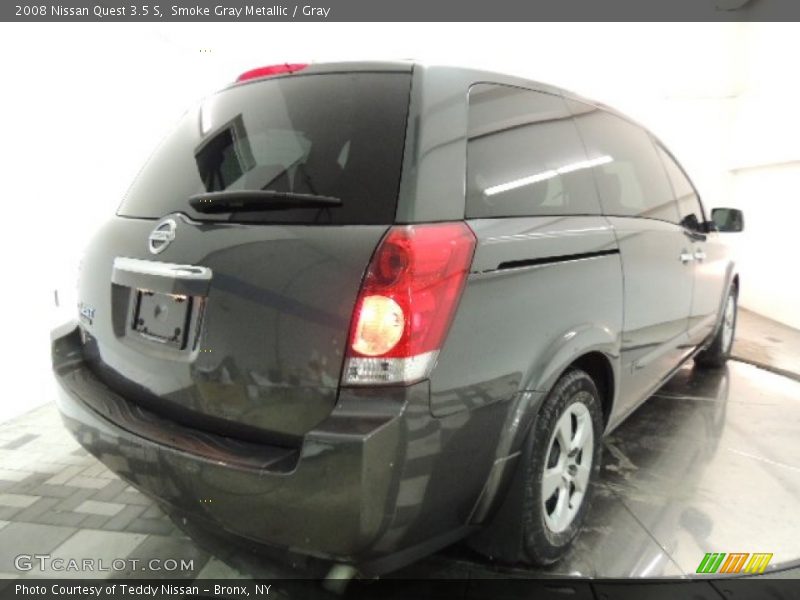 Smoke Gray Metallic / Gray 2008 Nissan Quest 3.5 S