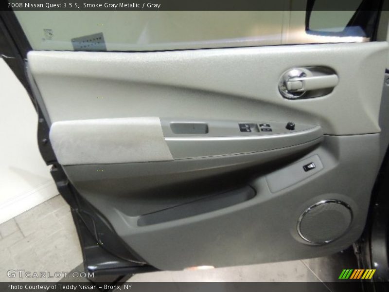 Smoke Gray Metallic / Gray 2008 Nissan Quest 3.5 S