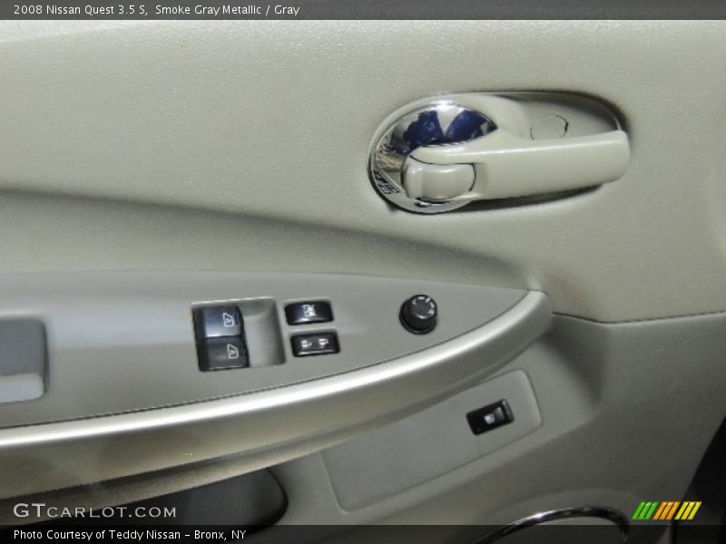 Smoke Gray Metallic / Gray 2008 Nissan Quest 3.5 S