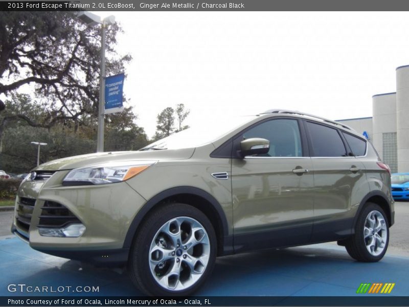 Front 3/4 View of 2013 Escape Titanium 2.0L EcoBoost