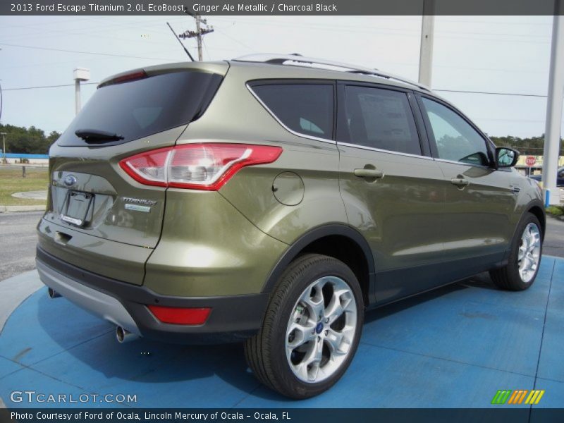  2013 Escape Titanium 2.0L EcoBoost Ginger Ale Metallic