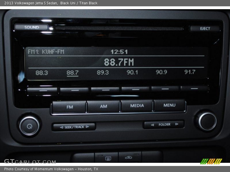 Black Uni / Titan Black 2013 Volkswagen Jetta S Sedan