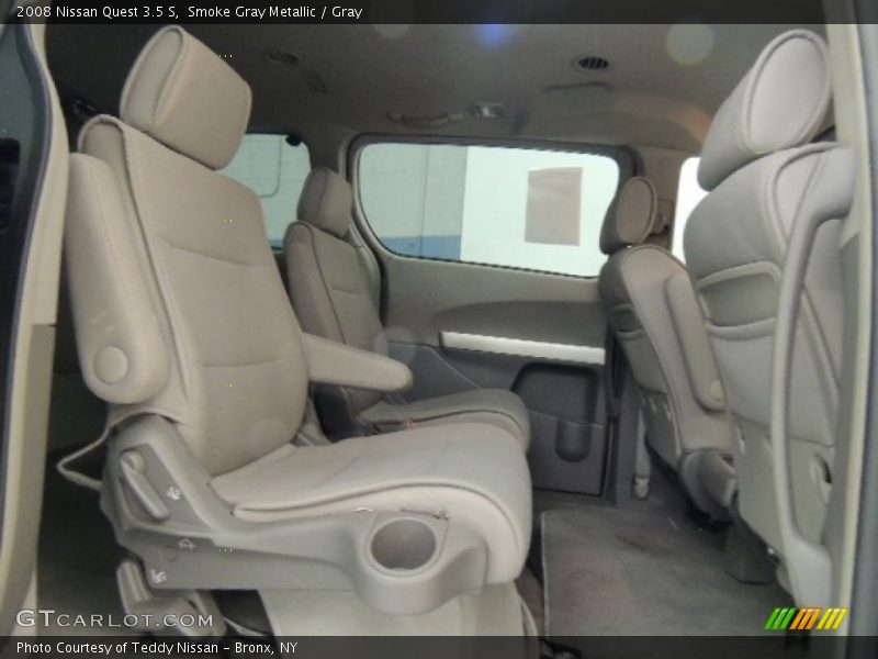 Smoke Gray Metallic / Gray 2008 Nissan Quest 3.5 S