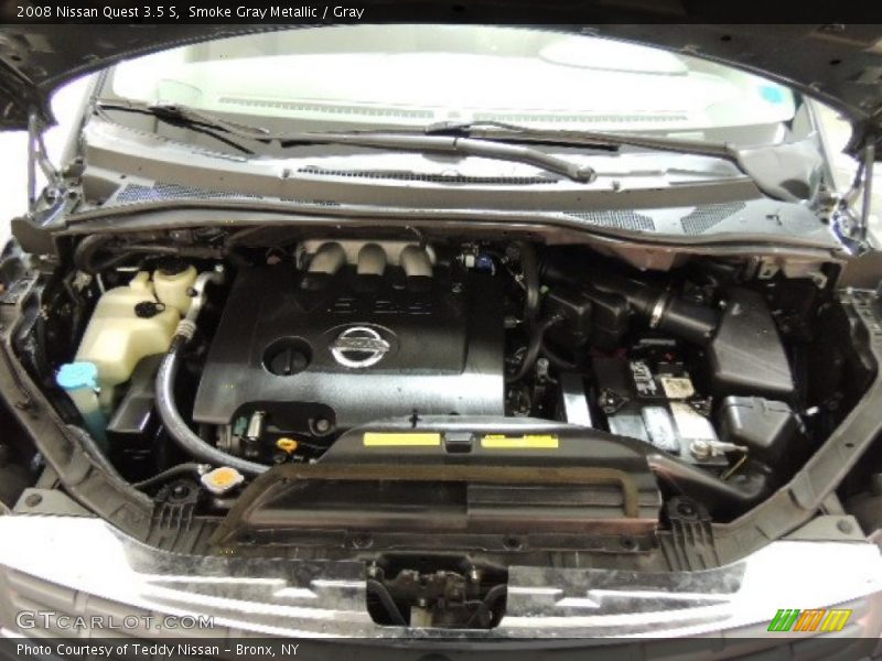Smoke Gray Metallic / Gray 2008 Nissan Quest 3.5 S