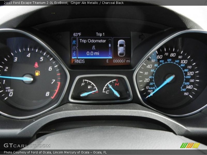  2013 Escape Titanium 2.0L EcoBoost Titanium 2.0L EcoBoost Gauges