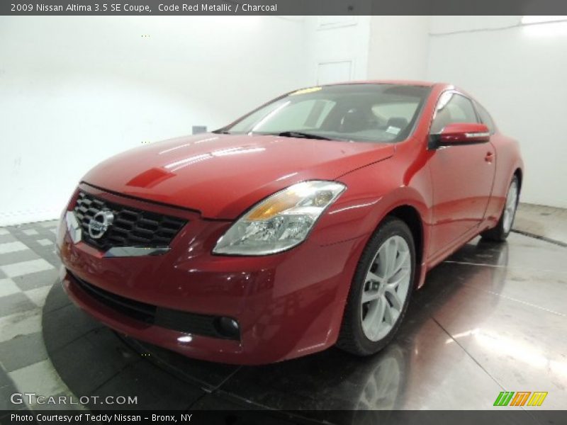 Code Red Metallic / Charcoal 2009 Nissan Altima 3.5 SE Coupe