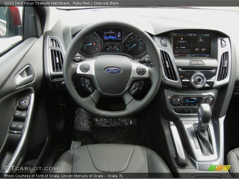 Dashboard of 2013 Focus Titanium Hatchback