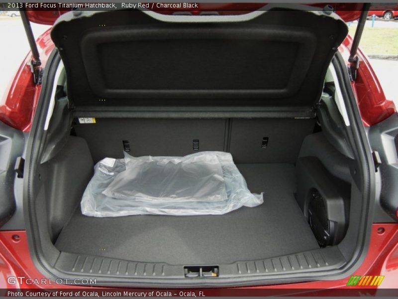  2013 Focus Titanium Hatchback Trunk