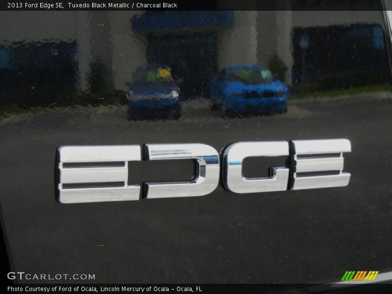 Tuxedo Black Metallic / Charcoal Black 2013 Ford Edge SE