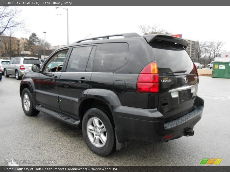 Black Onyx / Ivory 2003 Lexus GX 470