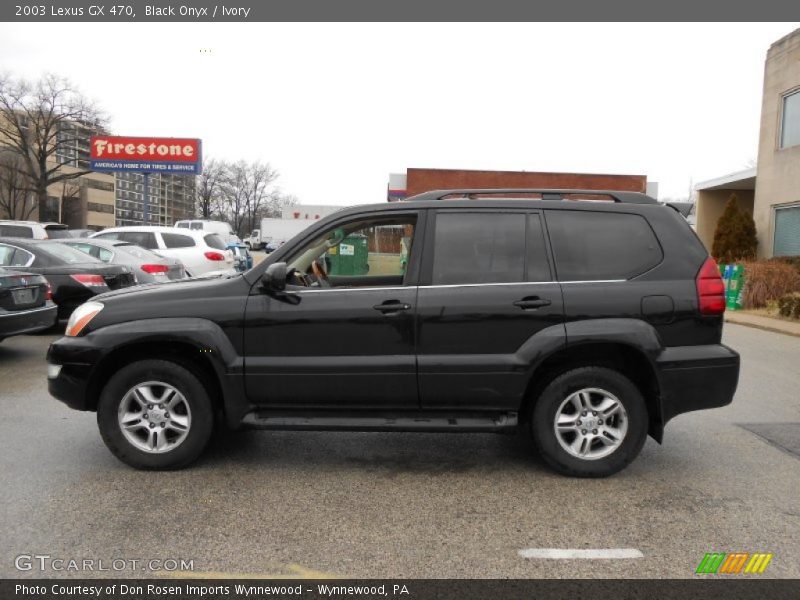 Black Onyx / Ivory 2003 Lexus GX 470