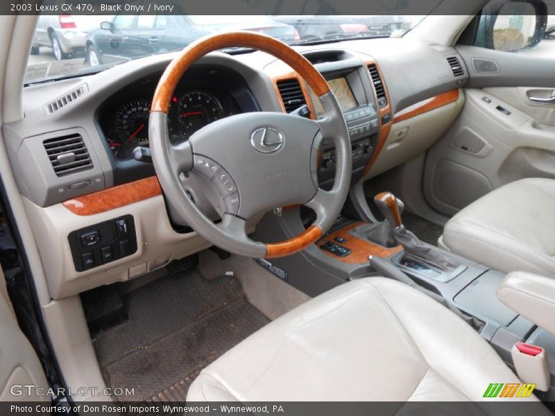 Ivory Interior - 2003 GX 470 