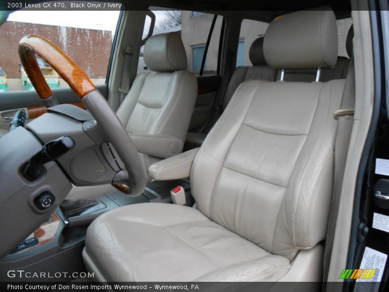 Front Seat of 2003 GX 470